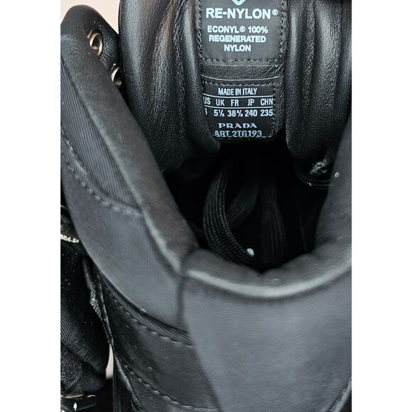 Adidas x Prada Men's US 6 Forum High Prada Core Black - Picture 10 of 16